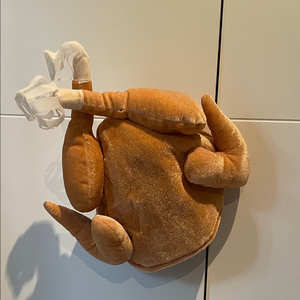 Plush Turkey Hat (adult)
